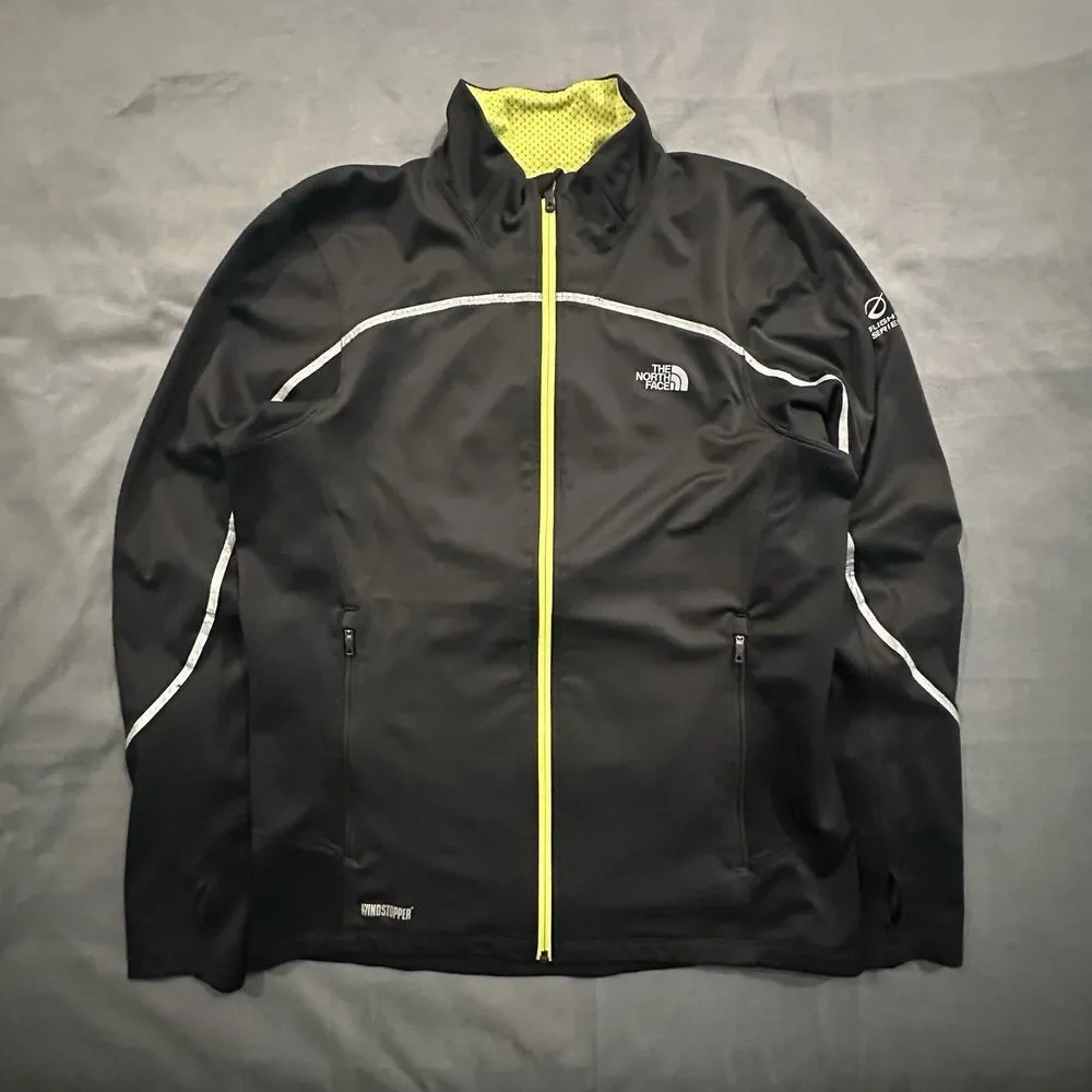 The North Face Flight Series Jacket Mens L Windstopper Full Zip Hiking Outdoors